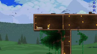 Terraria #2:I save my spawn point with bed!