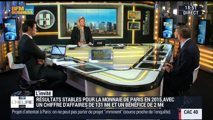"Nous avons perdu, en 7 ans, la moitié de la production d'euros pour le compte de l'État", Christophe Beaux - 16/03