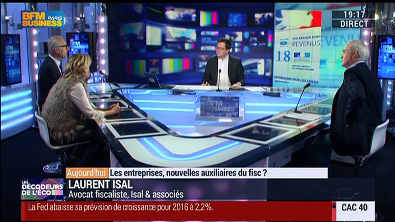 Les entreprises, nouvelles auxiliaires du fisc ? - 16/03