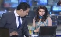 Embarrassing Moment for Wajih Sani and Ayesha Khalid during live broadcast