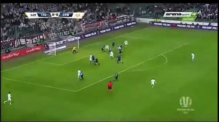 Nemanja Nikolic GOAL - Legia 1-0 Zawisza - 16_03_16