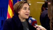 Ada Colau, sobre l’Espai Barça: “Volem el millor per al club i per a la ciutat”
