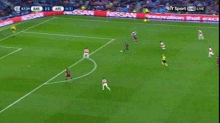 Lionel Messi Goal 3-1 Barcelona vs Arsenal