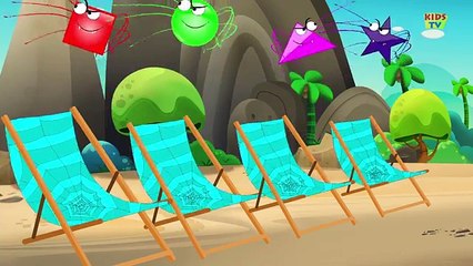 Five Scary Spiders   Spider Rhymes   Nursery Rhymes