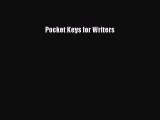 Download Pocket Keys for Writers PDF