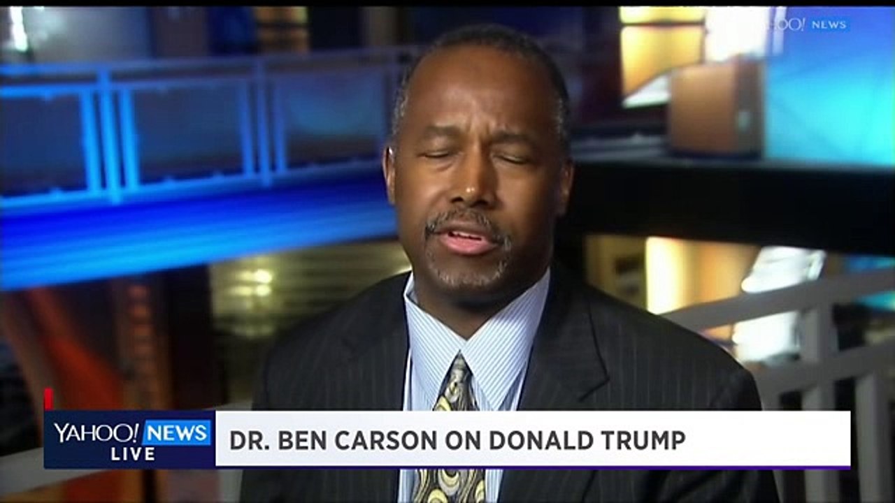 Carson - Trump attack worked!