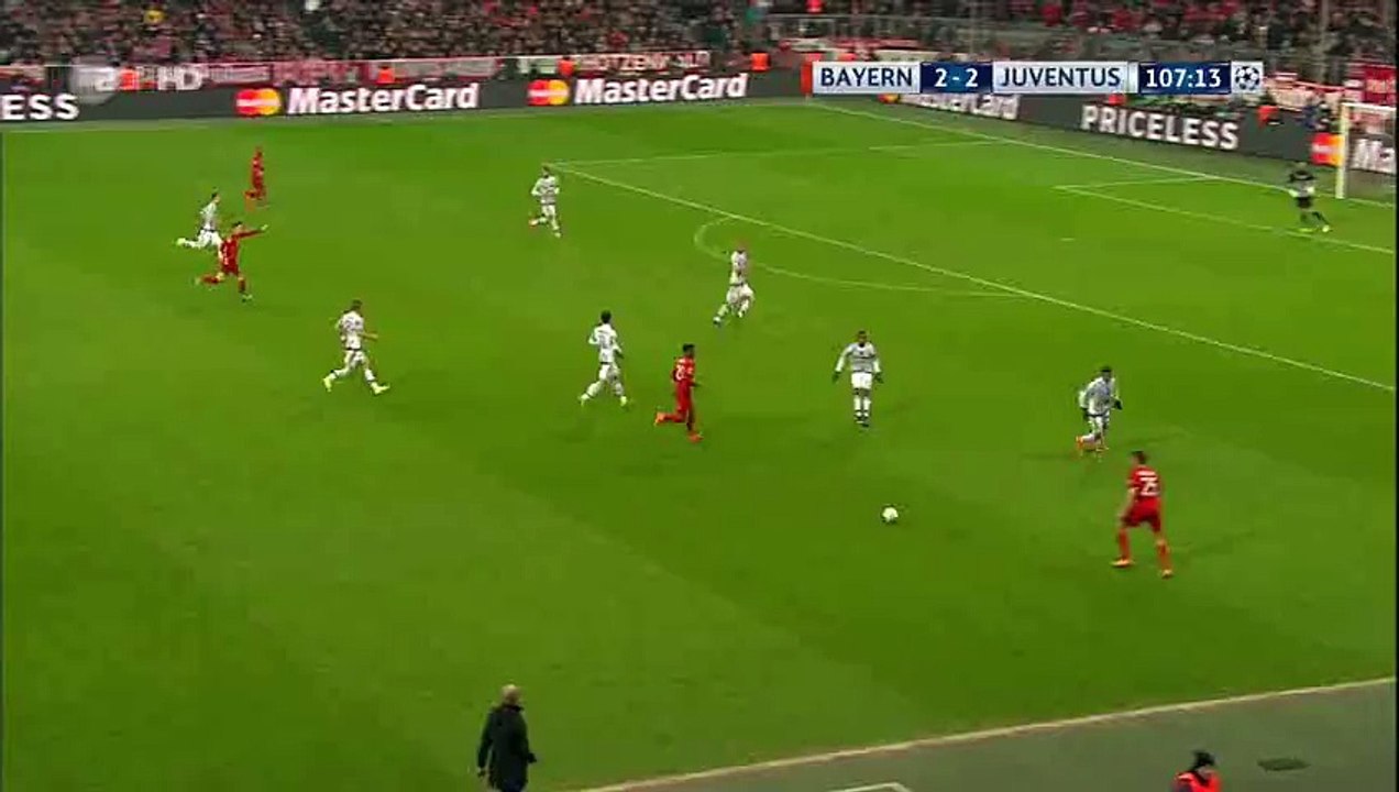 Thiago Alcantara Goal HD - Bayern Munich 3-2 Juventus - 16-03-2016