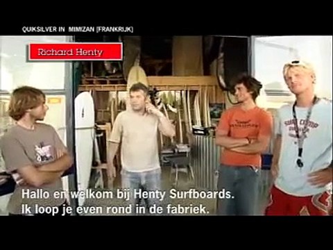 Henty's Surfboards; shaper Richard