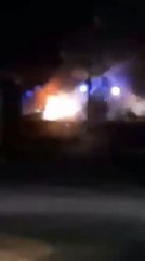 Djegia e vetures ne Gjilan