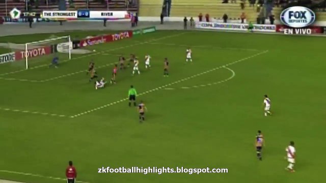0-1 Rodrigo Mora Goal - The Strongest 0-1 River Plate - Copa Libertadores 16.03.2016 HD