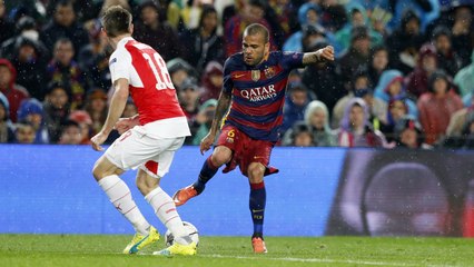 Dani Alves: “Nos hemos merecido la clasificación y estamos muy contentos"
