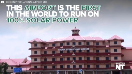 This Airport is 100% Solar Powered