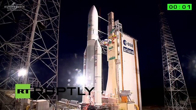 LIVE Ariane rocket launches Badr 7 and GSAT 15 satellites Big S