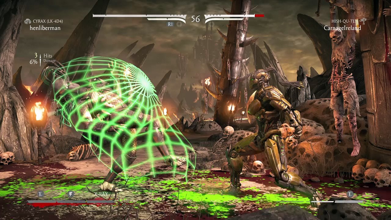 Cyrax vs. Predator