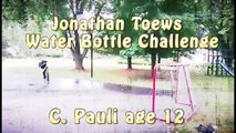 Toews Water bottle Challenge Trick shot! MUST WATCH! C Pauli age 12 nails it!