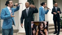 Rose Garden with President Obama Freestyle feat. Lin-Manuel Miranda | Adorabo