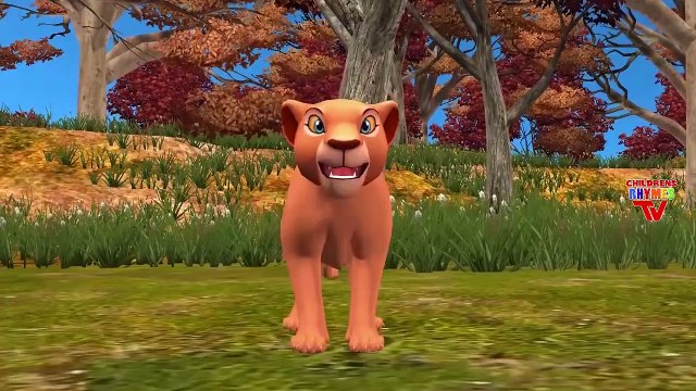 Lion King Kong Cartoons for Children Dinosaurs Johny Johny Yes Papa Children Nursery Rhymes
