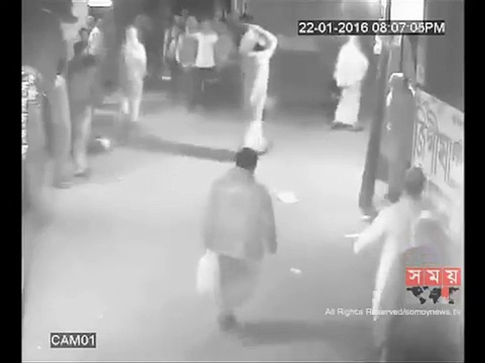 Live Murder In CCTV camera in Rampura, Dhaka