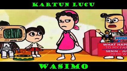 Film Kartu Anak WASIMO RUMAH HANTU | Kartun Lucu