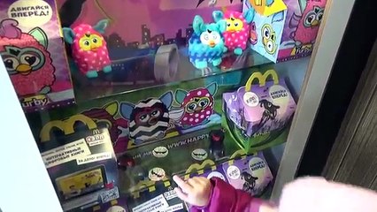 Фёрби в Хеппи Мил Макдональдс Furby Happy Meal in McDonald s