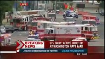 Fire Opened At Navy Yard In Washington DC, Several Dead and Several Injured 16/09/2013