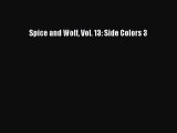 Read Spice and Wolf Vol. 13: Side Colors 3 PDF Online