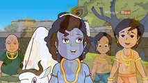 Krishna And Govardhan - Sri Krishna In English - Animated_Cartoon Stories For Kid-cartoon