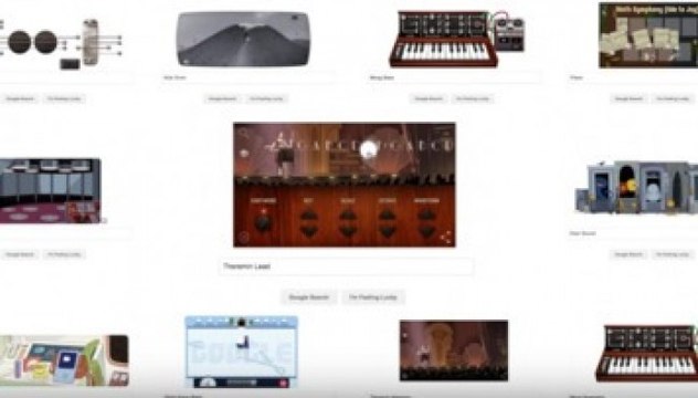 Guy plays 'Somewhere Over the Rainbow' using only Google Doodle | Adorabo