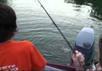Kids Catch Their First Barramundi Fish