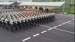 2015 Chinas V Day Military Parade Rehearsal Guards of Honor