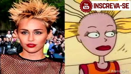 Pessoas que se parecem com personagens de desenho animado