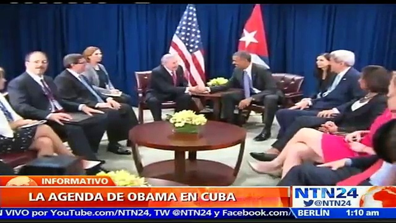 Esta sería la agenda del presidente Barack Obama en su visita a Cuba que empezará el próximo domingo