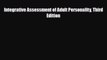 PDF Integrative Assessment of Adult Personality Third Edition PDF Book Free