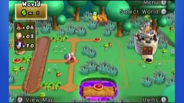 Super Mario Bros Wii: Purple Swamp - Part 18 - Triple Force