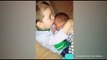 Adorable baby boy refuses to give his baby brother back to his parents...For...