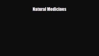 Read ‪Natural Medicines‬ Ebook Free