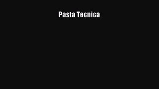 PDF Pasta Tecnica Ebook