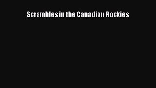 Download Scrambles in the Canadian Rockies PDF Online
