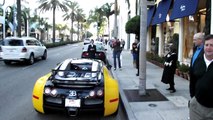 Bugatti Veyron in Beverly Hills,Rodeo Drive