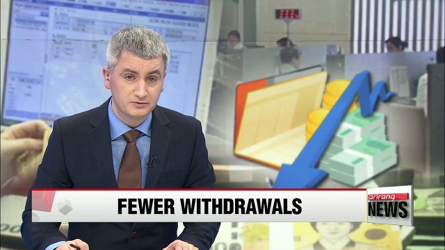 Korea's turnover rate for demand deposits drops to 9-year low