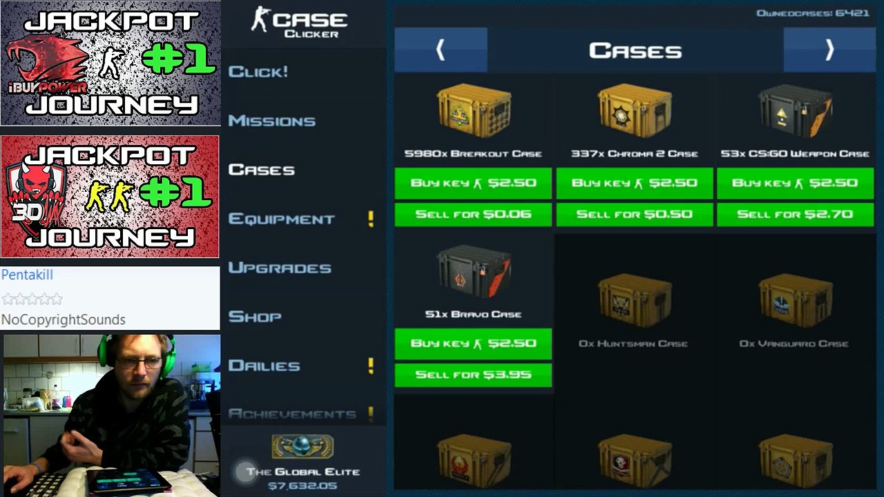 Case Clicker Campaign #87 | 51 Bravo Cases