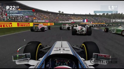 F1 2014 - Career Season 2 - Williams - German Grand Prix
