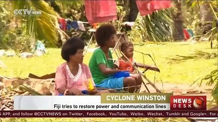 CCTV News - Fijians begin clean-up work after massive cyclone (News World)