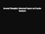 Download Second Thoughts: Selected Papers on Psycho-Analysis PDF Book Free
