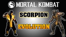 MORTAL KOMBAT - SCORPION EVOLUTION [MK1 - MKX] ᴴᴰ