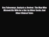 Read ‪Key Takeaways Analysis & Review | The Man Who Mistook His Wife for a Hat: by Oliver Sacks:‬