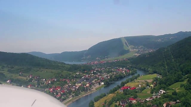 Takeoff and landing in Zar airport in Cessna 172
