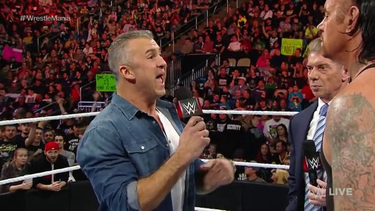 Shane McMahon fights back against The Undertaker_ Raw, March 14, 2016
