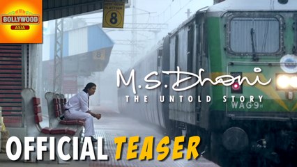 Official Teaser Of MS Dhoni 'The Untold Story' Is Out | Bollywood Asia
