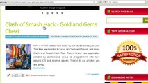 Clash of Smash Tricks unlimited gold and gems